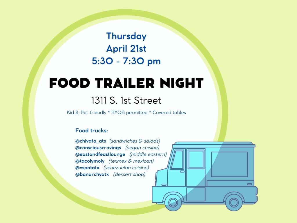 Food Trailer Night 4/21